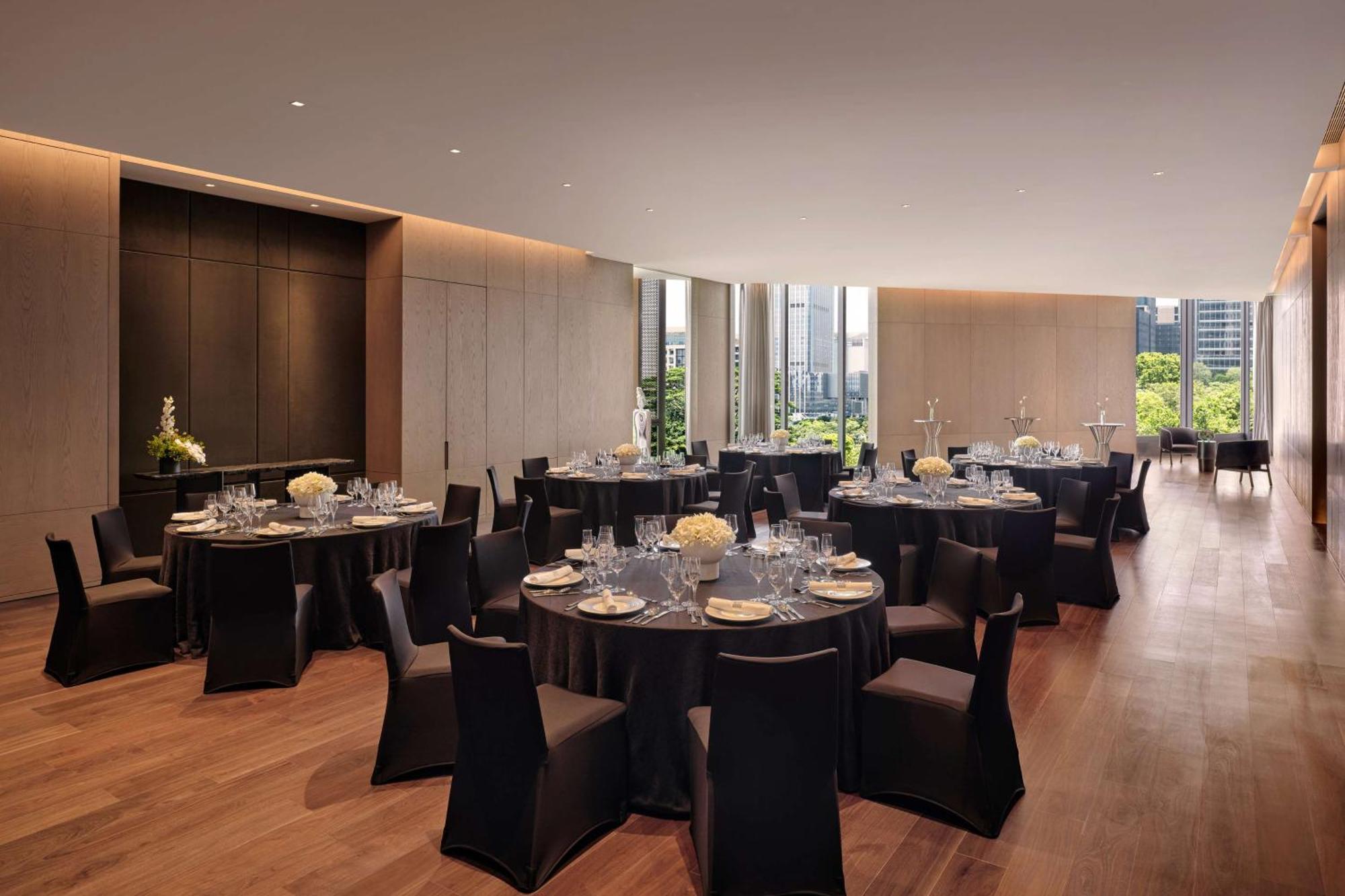 Conrad Shenzhen, The First Art Museum Hotel In Greater Bay Area With The Stunning Bay And Sunset View In The Hotel Terrace Buitenkant foto
