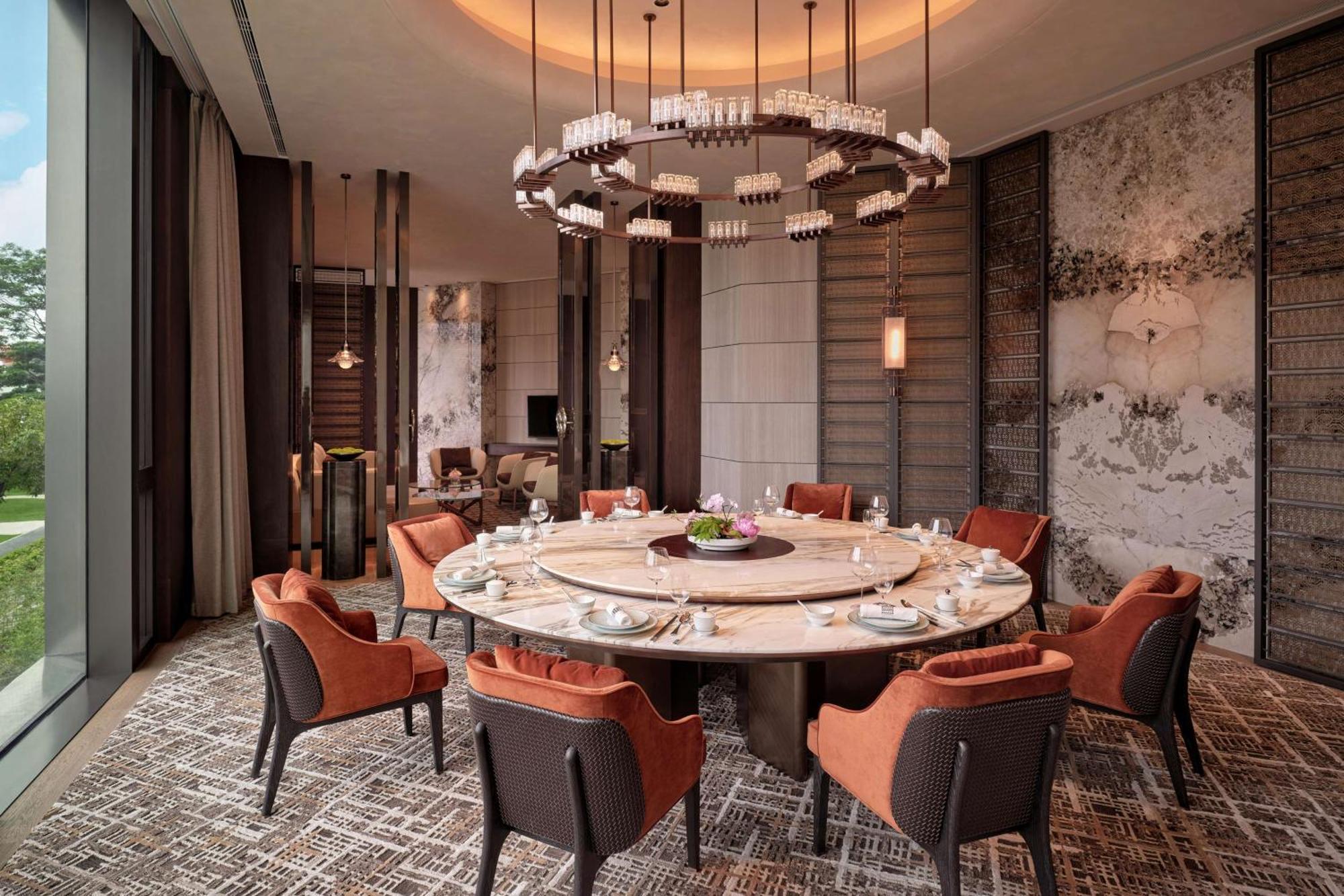 Conrad Shenzhen, The First Art Museum Hotel In Greater Bay Area With The Stunning Bay And Sunset View In The Hotel Terrace Buitenkant foto